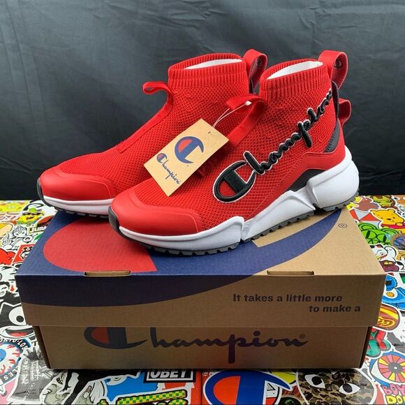 Champion Rally Mid Scarlet Womens Sizes - Picture 1 of 11